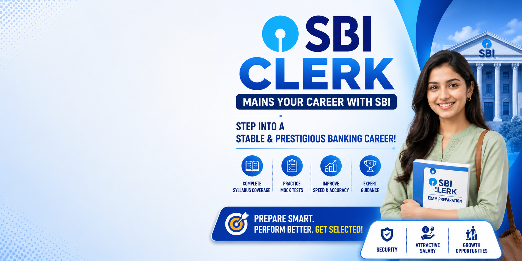 SBI Clerk 2026 — representative image