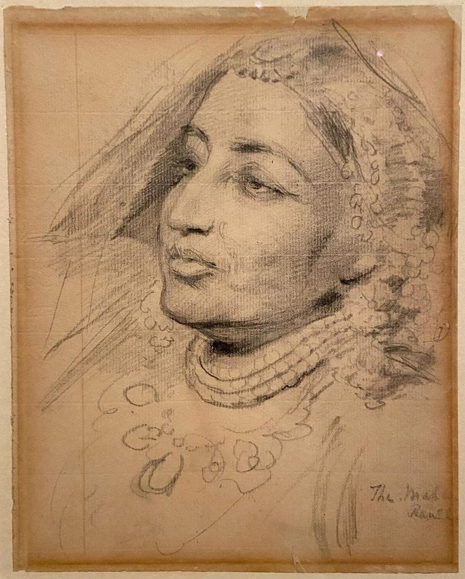 1863 ਵਿੱਚ ਲੰਡਨ ਵਿੱਚ ਬਣੀ ਉਮਰ ਦੇ ਪਿਛਲੇ ਹਿੱਸੇ ਦੀ ਮਹਾਰਾਣੀ ਜਿੰਦ ਕੌਰ ਦੀ ਤਸਵੀਰ