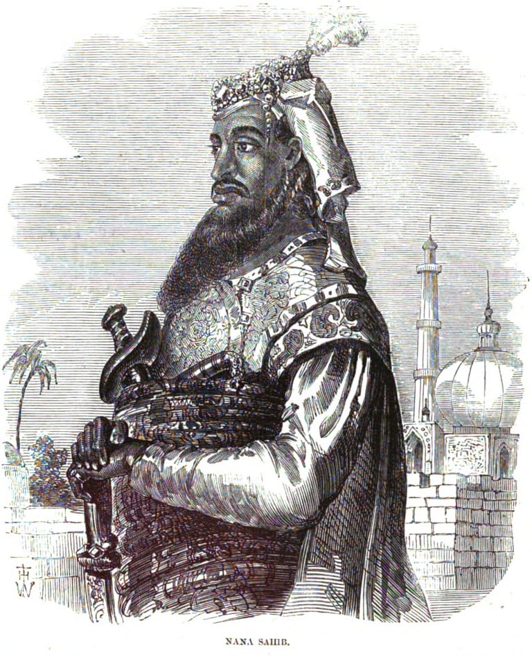 ਇਲਸਟ੍ਰੇਟਿਡ ਲੰਡਨ ਨਿਊਜ਼ (1857) ਵਿੱਚ ਛਪੀ ਨਾਨਾ ਸਾਹਿਬ ਦੀ ਤਸਵੀਰ