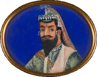 ਹਾਥੀ ਦੰਦ ਉੱਤੇ ਬਣੀ ਛੋਟੀ ਤਸਵੀਰ, ਜਿਸ ਬਾਰੇ ਕਿਹਾ ਜਾਂਦਾ ਹੈ ਕਿ ਇਹ ਨਾਨਾ ਸਾਹਿਬ ਦੀ ਹੈ