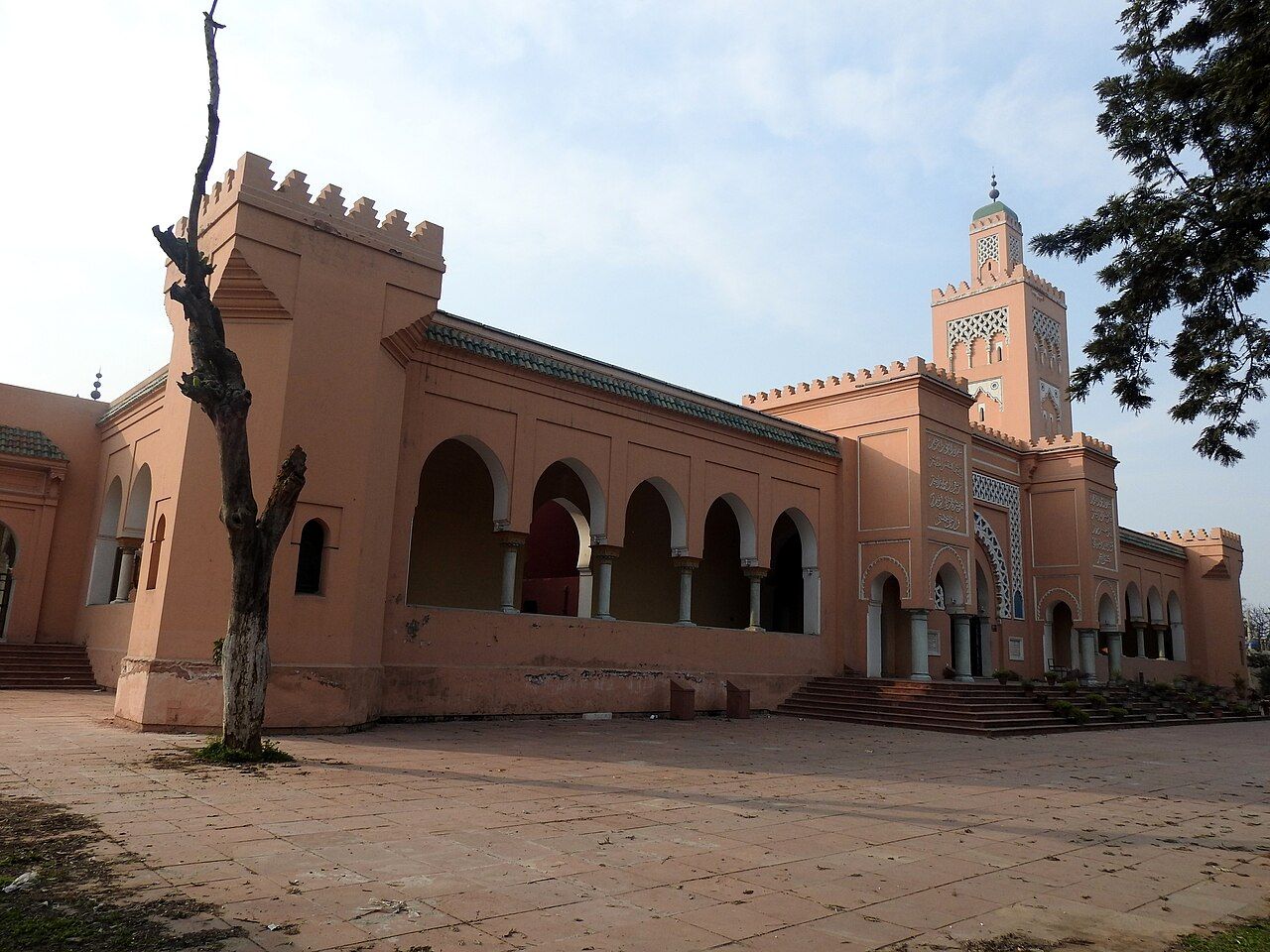 The red Moorish Mosque at Kapurthala